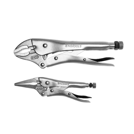 402 2 Piece Power Grip Locking Pliers Set